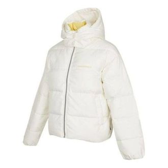 Converse (WMNS) Converse Short Down Textile Jacket Asia Sizing White 10021998-A02