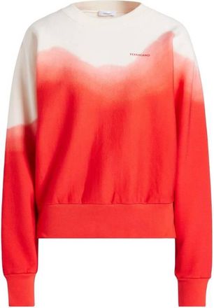 Ferragamo Ferragamo Dip-Dye Effect Cotton Sweatshirt