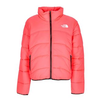 The North Face Brillant Coral Down Jacket - Dames - Ski Jassen - Rood - XS - Polyester - Fitness