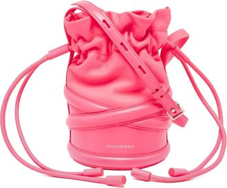 Alexander McQueen Borsa a secchiello The Curve - Rosa