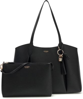 Guess Melody 2 In 1 Tote - Dames - Shoppers - Zwart - S - Tassen