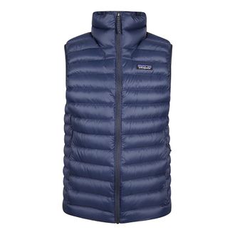 Patagonia Vests, male, Blue, Size: XL Down Sweater Vest