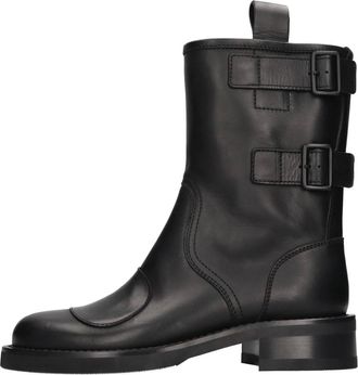 Buttero Elba Enkellaarsjes - Heren - Enkellaarsjes - Zwart - 41 EU - Leer - Schoenen