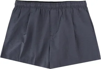 Our Legacy Minimalist Cotton-Blend Textured Swim Shorts