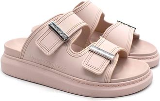 Alexander McQueen Rose Pink Hybrid Slide Size 37