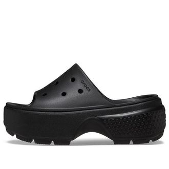 Crocs Stomp Slides Black 209346-001