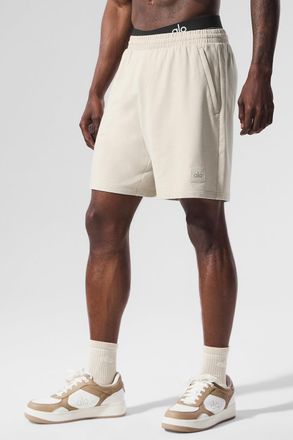 Alo | 7 Double Take Short in Bone Beige, Size: Medium