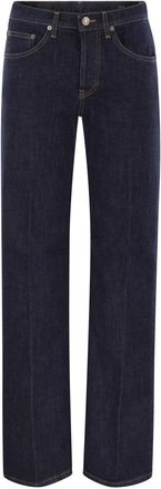 Dondup Jacklyn - Wide-Leg Stretch Denim Jeans
