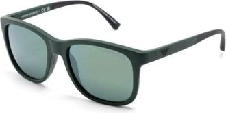 Emporio Armani Ek 4184 Zonnebril - unisex - Zonnebrillen - Groen - 49 MM - Nylon - Accessoires