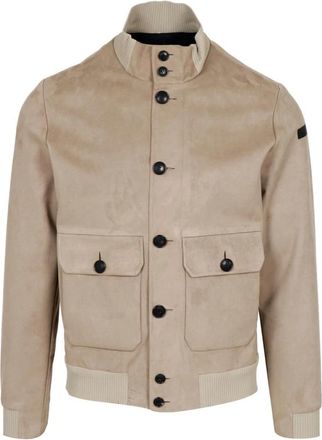 Roberto Ricci Design Nabucco Val Soft Jacket - Heren - Zomerjassen - Beige - L - Polyester - Jassen