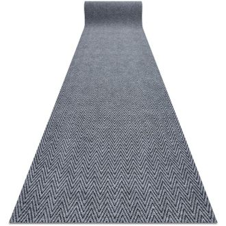 RugsX Rugsx - Alfombrilla Antideslizante 200 Cm Magnus 2954 Zigzag Exterior, Interior Gris Grey 200x180 Cm