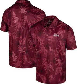Colosseum Mens Colosseum Maroon Mississippi State Bulldogs Palms Team Polo at Nordstrom, Size X-Large