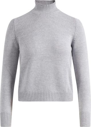 Gran Sasso Dolcevita Merinos - Dames - Coltruien - Grijs - S - Wol - Truien & Vesten