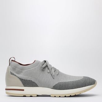 Loro Piana Sneakers 360 LP Flexy Walk grigie in lana