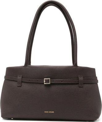 Manu Atelier Le Cambon East West shoulder bag - Brown