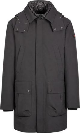 Peuterey Parkas - Heren - Parka Jassen - Zwart - S - Jassen