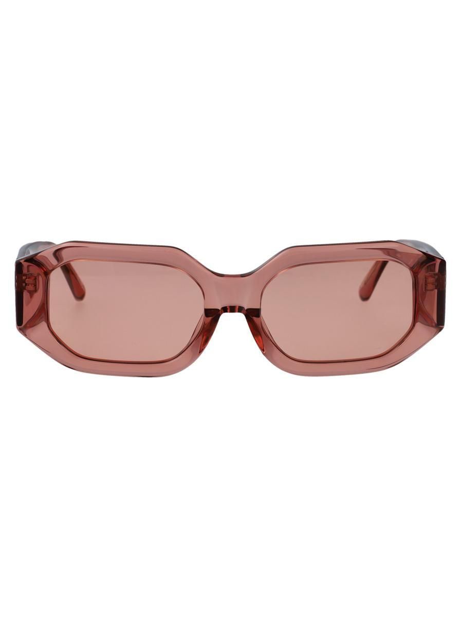 サングラス THE ATTICO SS25 Woman SUNGLASSES (ATTICO38C2SUN 02 ORANGE) Linda Farrow x Attico Jurgen Sunglasses | Shopbop
