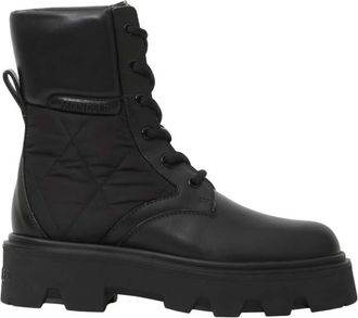 Moncler Black Quilted Aurea Boots