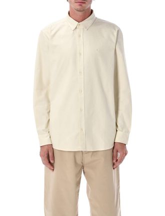 Carhartt Work in Progress Beige Regular Logo Shirt