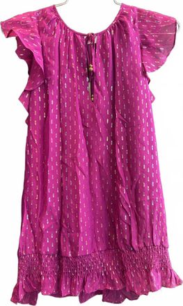 Ramy Brook Womens Cecily Top In Deep Fuchsia