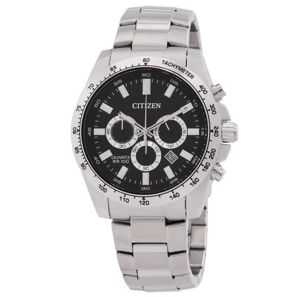 Citizen Aviator Chronograph White Dial Mens Watch CA0880-07A  display picture 1