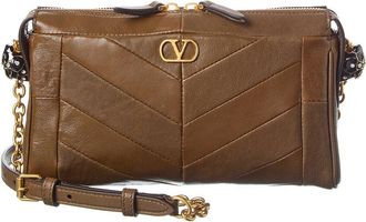 Valentino Panthea Small Leather Shoulder Bag