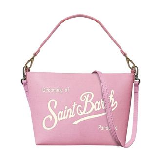 MC2 Saint Barth Handbags, female, Pink, Size: ONE SIZE Aline Pochette Bag