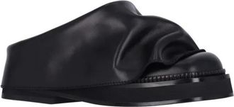 The Attico Sandalen - Mini Robin Sabot - Black - Gr. 36 (EU) - in Schwarz - f&uuml;r Damen