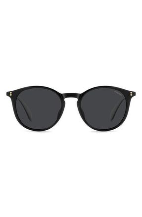 Polaroid 51mm Polarized Phantos Sunglasses in Black/Grey at Nordstrom