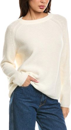 The Cashmere Project The Cashmere Project Shaker Crewneck Cashmere Sweater