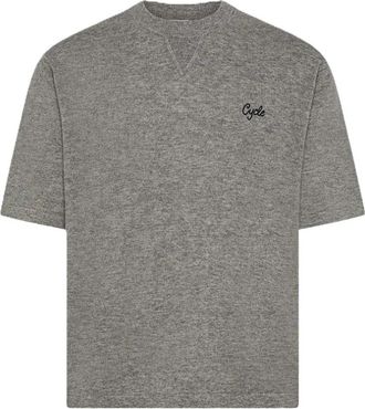 Cycle Gino T-Shirt S/S - Heren - T-shirts - Grijs - L - Tops