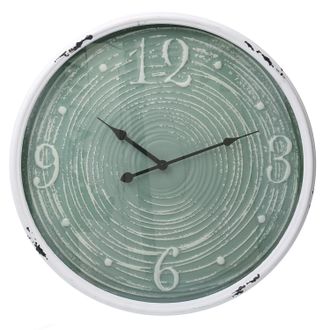 Vacchetti Vacchetti - Reloj De Metal Con Borde Verde Y Blanco Cm&oslash;48x6