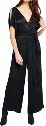 Gentle Fawn Maeve Jumpsuit In Black