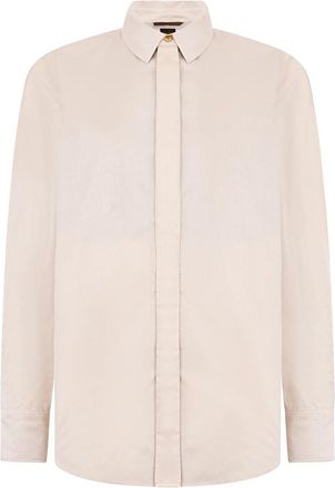 Moorer Blouses & Shirts - Dames - Overhemden - Roze - L - Overhemden