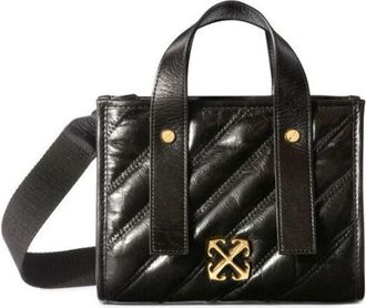 Off-white Gesteppte Einkaufstasche in gebrochenem Wei&szlig;