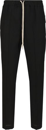 Rick Owens Wool Trousers With Drawstring