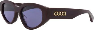 Gucci Womens 55Mm Sunglasses