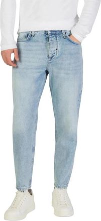 Antony Morato Jeans met Rits en Knopen van Katoen - Heren - Slim Fit Jeans - Blauw - W38 - Katoen - Jeans