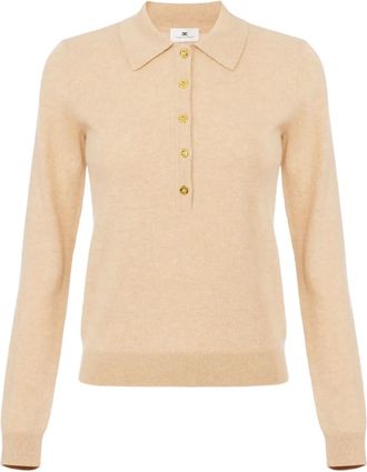 Elisabetta Franchi Gonna midi con paillettes - Toni neutri