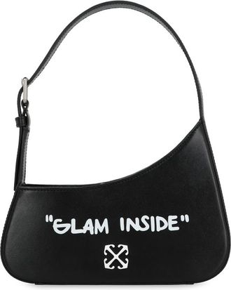 Off-white Jitney Leather Shoulder Bag