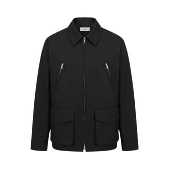 Rier Light Jackets, male, Black, Size: XL Field Jacket