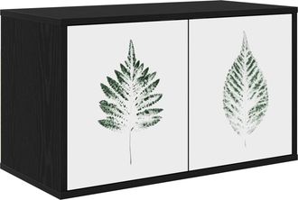 vidaXL Mueble De Tv Montado En La Pared Hanau 69 X 33 X 40 Cm Vidaxl