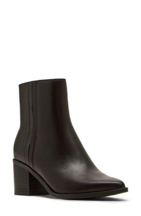Blondo Brenna Waterproof Pointed Toe Bootie in Java Leather at Nordstrom Rack, Size 7.5