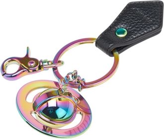 Vivienne Westwood Leather Metal Handbag Charm (Pre-Owned)