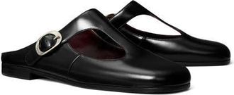 Tory Burch Violet T-Strap Mule in Perfect Black at Nordstrom, Size 10.5