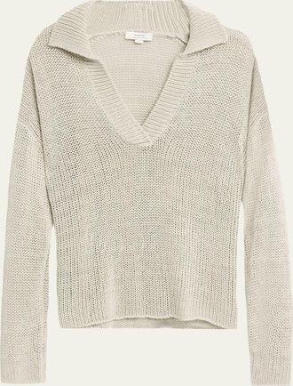 Vince Coated Cotton Sweater