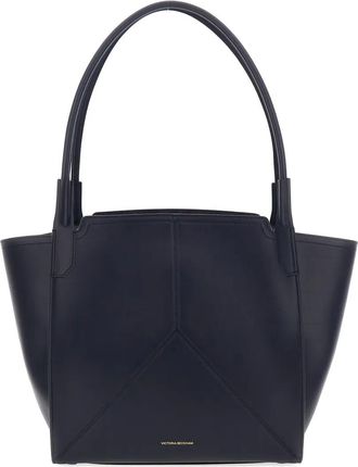 Victoria Beckham Borsa tote geometrica - Blu