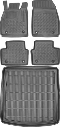 OEM Juego De Alfombrillas Para Coche Y Maletero Para Opel Insignia A Sed&aacute;n/hatchback (2009-2017)