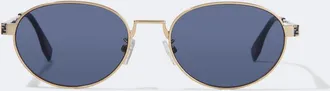 Fendi Fendi Sky oval sunglasses
