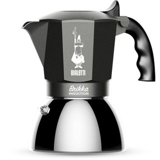 Bialetti Caffettiera 4 tazze Brikka Induction